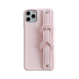 Leatherlike iPhone Case With Adjustable Strap