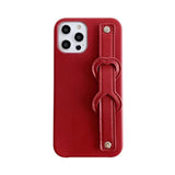 Leatherlike iPhone Case With Adjustable Strap