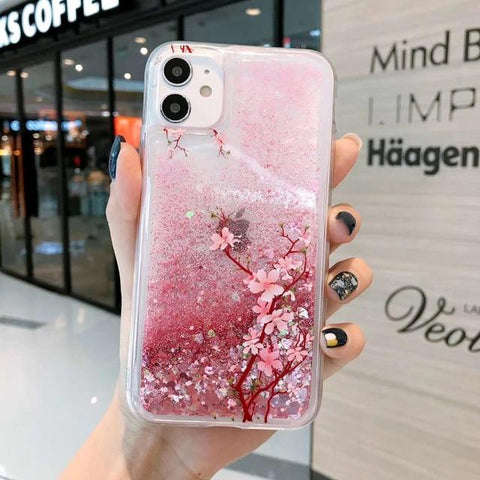 Sakura Quicksand iPhone Case