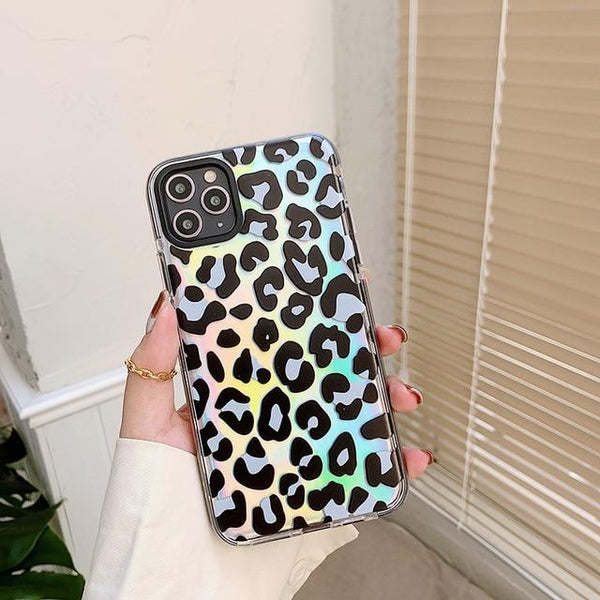 Rainbow Leopard iPhone Case