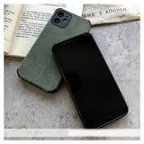 Suede Leather iPhone Case