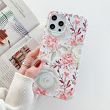 Shimmering Leaves iPhone Case