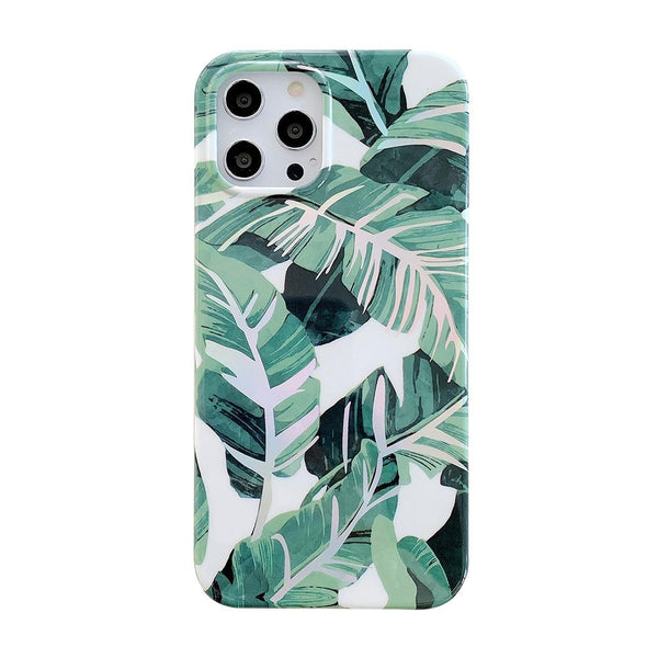 Shimmering Leaves iPhone Case