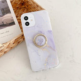 Gold Dust Marble iPhone Case