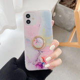 Gold Dust Marble iPhone Case