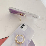 Gold Dust Marble iPhone Case