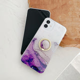 Gold Dust Marble iPhone Case