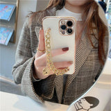 Electroplated iPhone Case with Chains