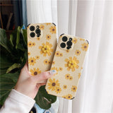 Embossed Daisy iPhone Case