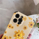 Embossed Daisy iPhone Case