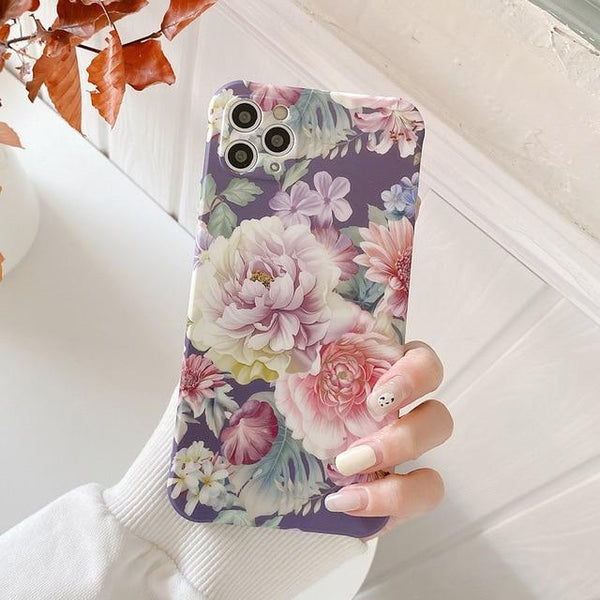 Flowers & Birds iPhone Case