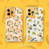 Yellow Mellow Fruity iPhone Case