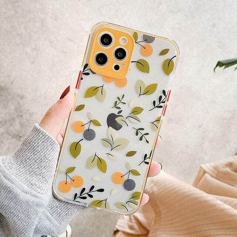 Yellow Mellow Fruity iPhone Case