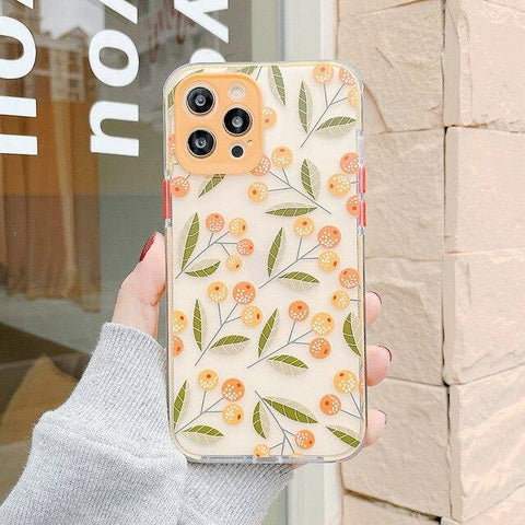 Yellow Mellow Fruity iPhone Case