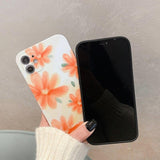 Spring Flowers and Leaves iPhone Case