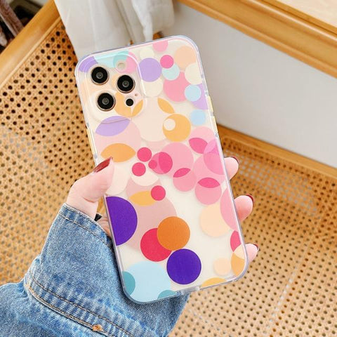 Colorful Dots iPhone Case