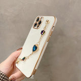 Heart Gem Bracelet iPhone Case